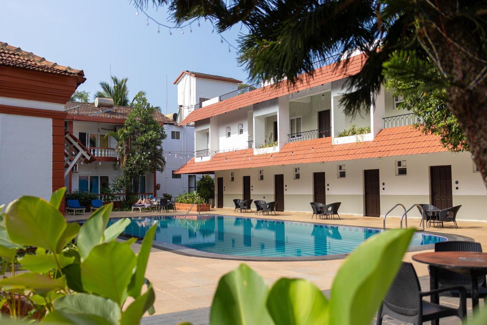 Anjuna Blue Resort Exteriér fotografie