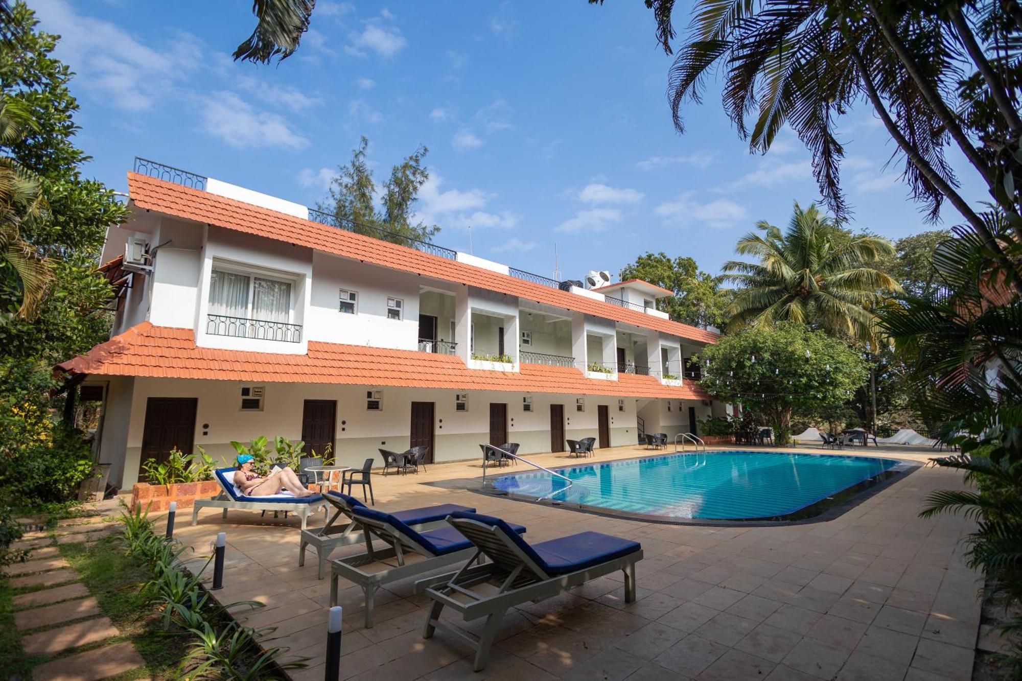 Anjuna Blue Resort Exteriér fotografie